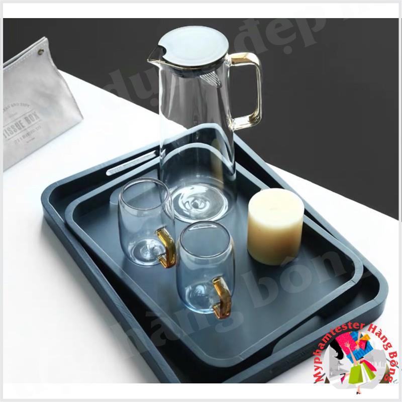 Khay xanh chữ nhật cao cấp