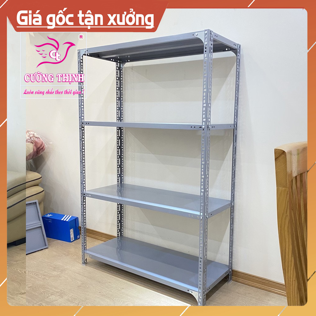 Kệ sắt đa năng, 4 Tầng Cao 150cm x Dài 120cm x Rộng 40cm