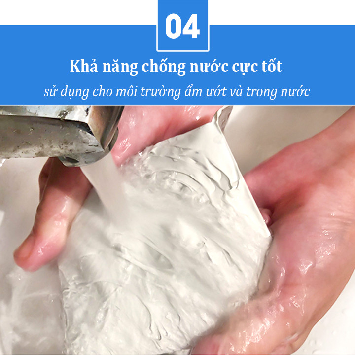 Keo dán chống thấm, vá vết nứt, vá lỗ hổng siêu dính