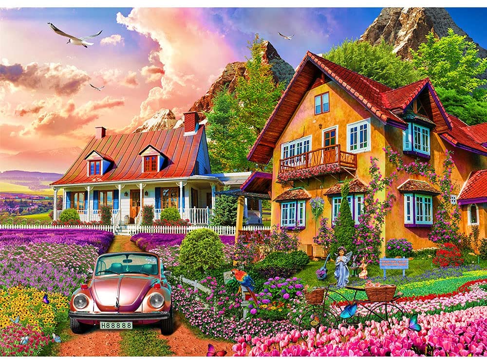 Tranh Ghép Hình 1000 Mảnh Kích Thước 70x50cm/Puzzle 1000 Mảnh Phong Cảnh/Jigsaw Puzzle 1000 Pieces/Tranh Xếp Hình 1000 Mảnh Phong Cảnh/Bộ Tranh Ghép Xếp Hình 1000 Pcs Jigsaw Puzzle/Tranh Ghép Hình Cho Người Lớn và Trẻ em