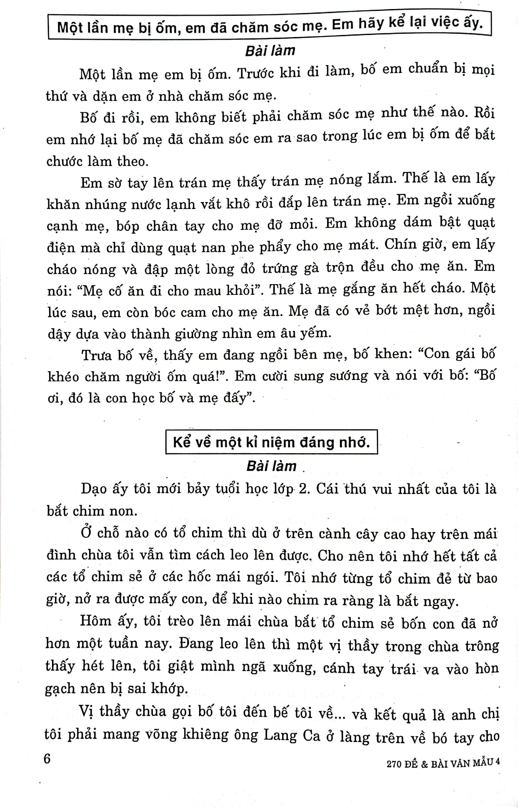 270 Đề Và Bài Văn Mẫu 4