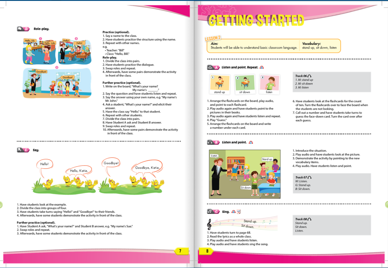 Tiếng Anh 1 i-Learn Smart Start Sách giáo viên điện tử