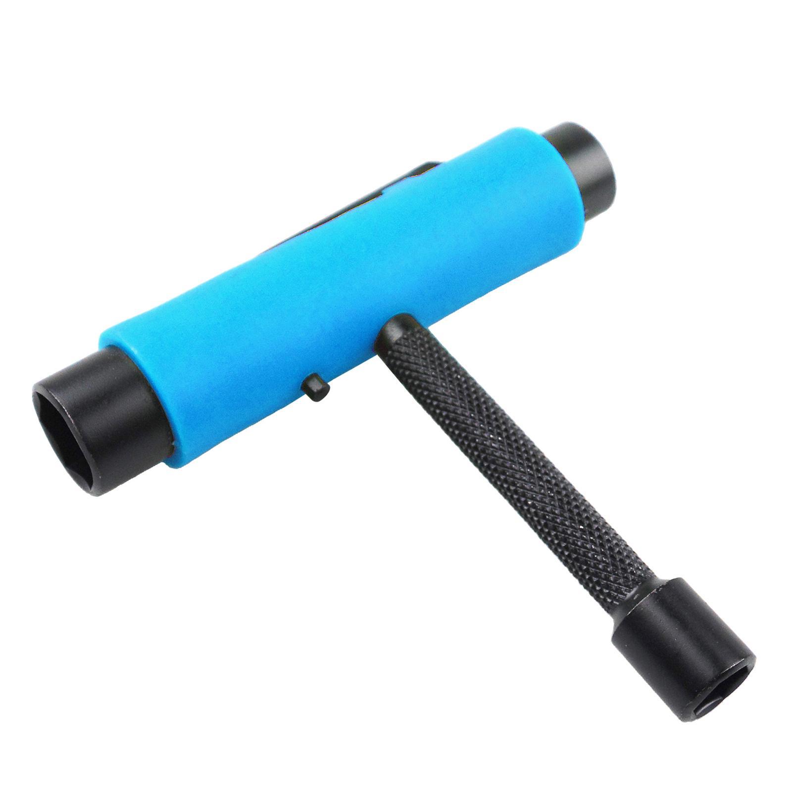 Mini Skateboard T Wrench Multi Longboard Repair   Repair Tool Blue