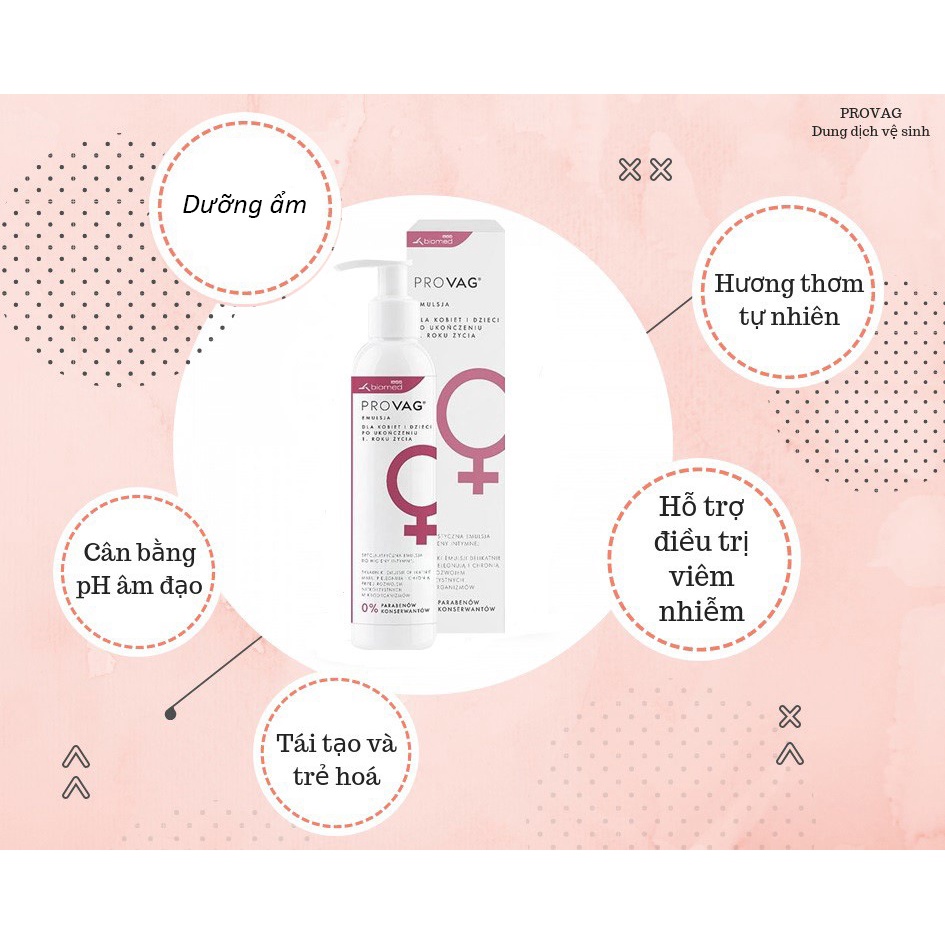 Dung dịch vệ sinh phụ nữ Provag Emulsion 150ml