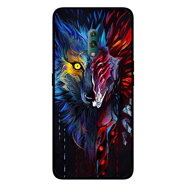 Ốp Lưng in cho Oppo K3 Mẫu Sói Nhiều Màu - Hàng Chính Hãng