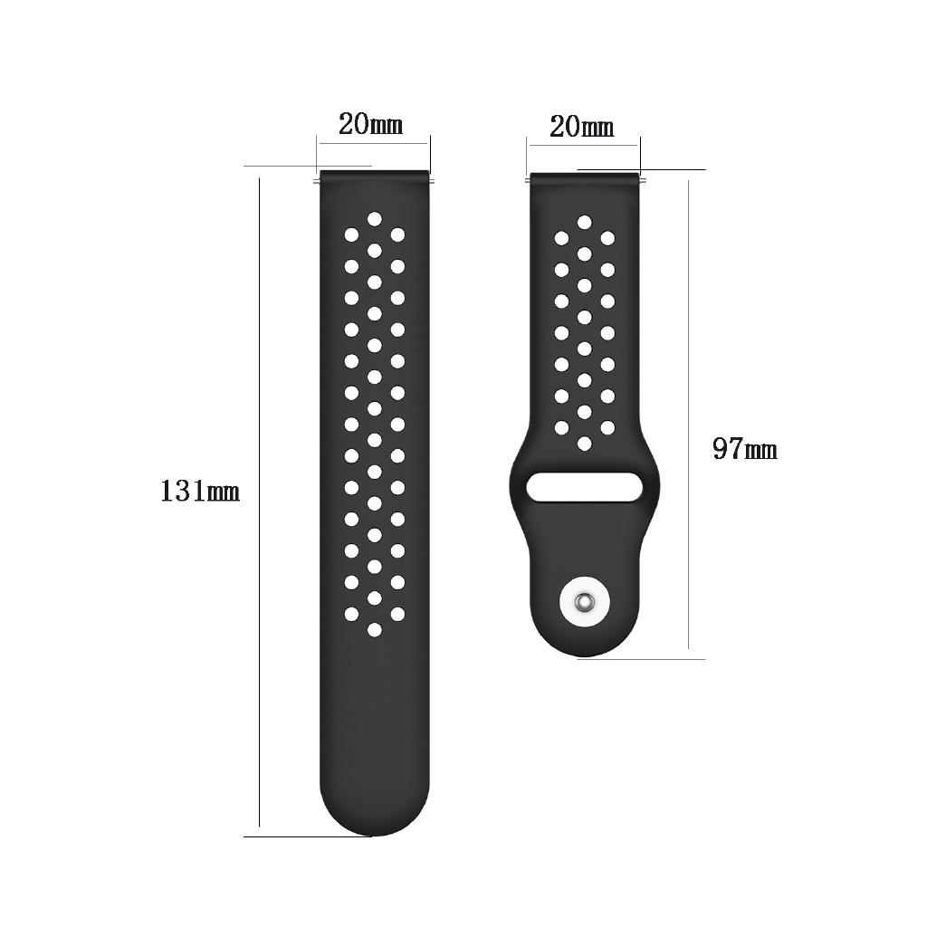 Dây đeo silicon mềm chuyên dụng cho Garmin Forerunner 645 245 245M