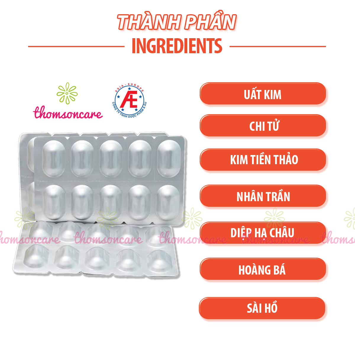 Kim đởm khang Combo 6 tặng ngay 1H - Hỗ trợ giảm sỏi gan, mật, tán sỏi từ Kim tiền thảo, diệp hạ châu