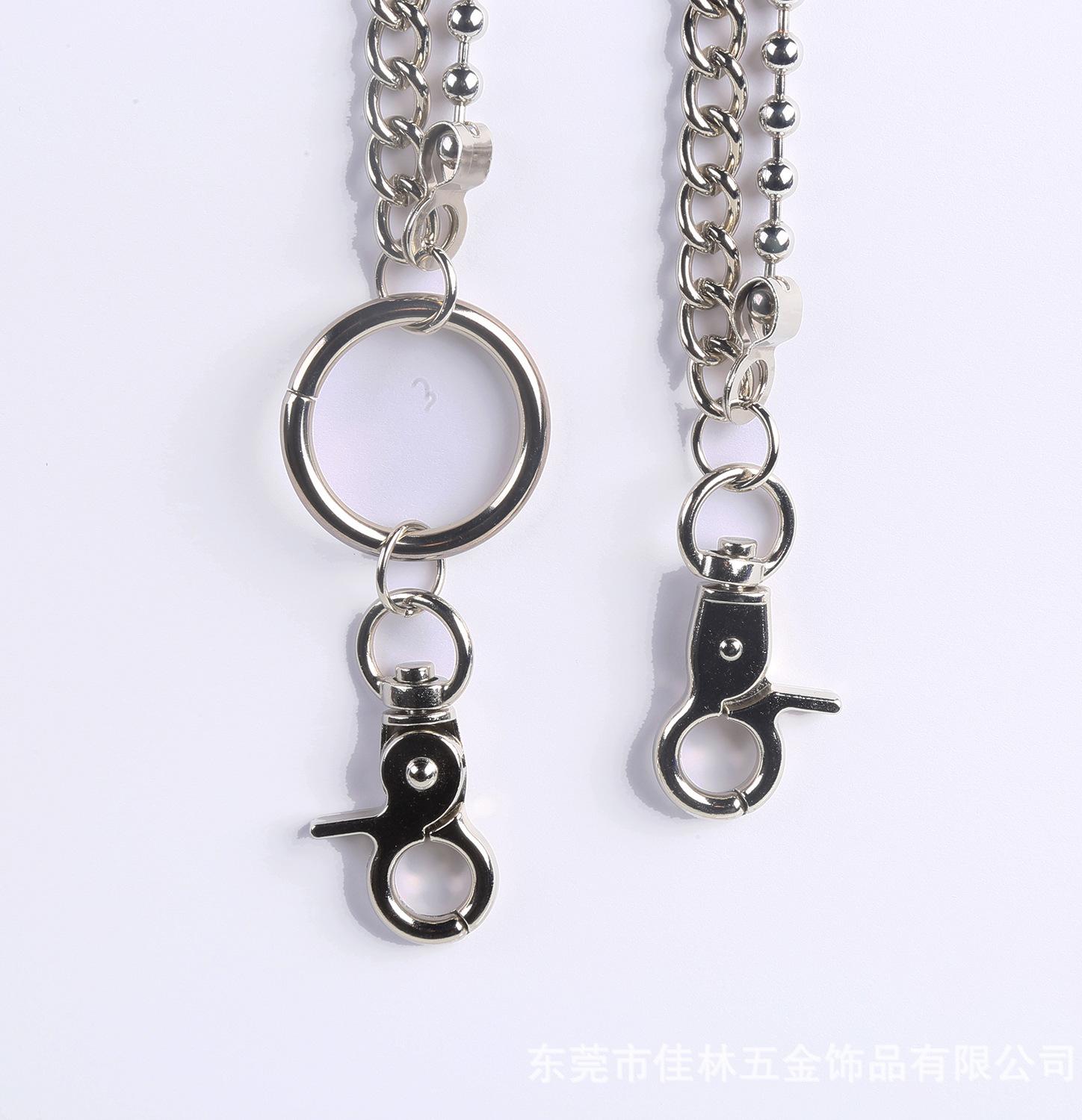 Dây xích móc đai quần jean 2 lớp