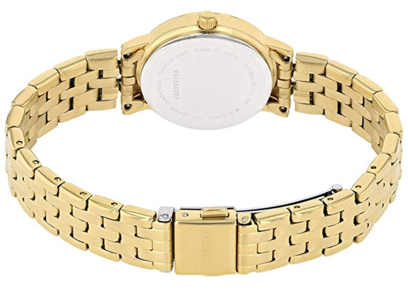 Đồng Hồ Nữ Citizen Dây Thép Không Gỉ EU6092-59E - Mặt Đen