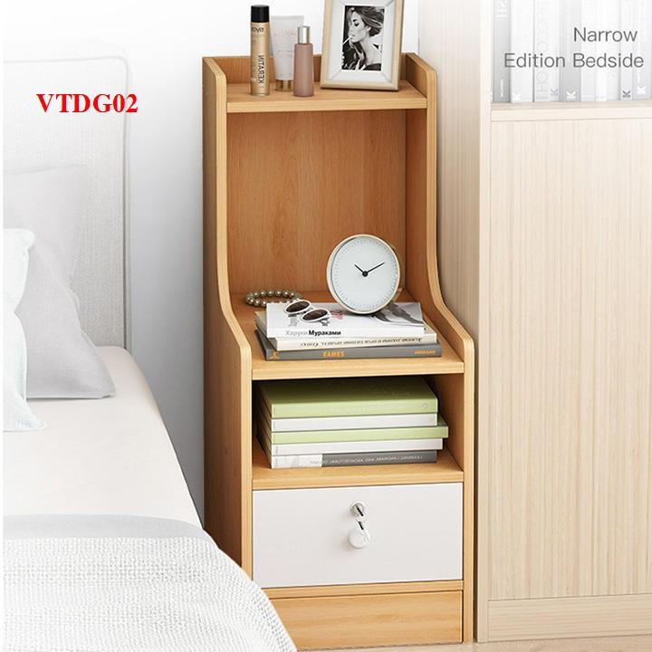 Tủ kệ sách đầu giường - Nội thất lắp ráp