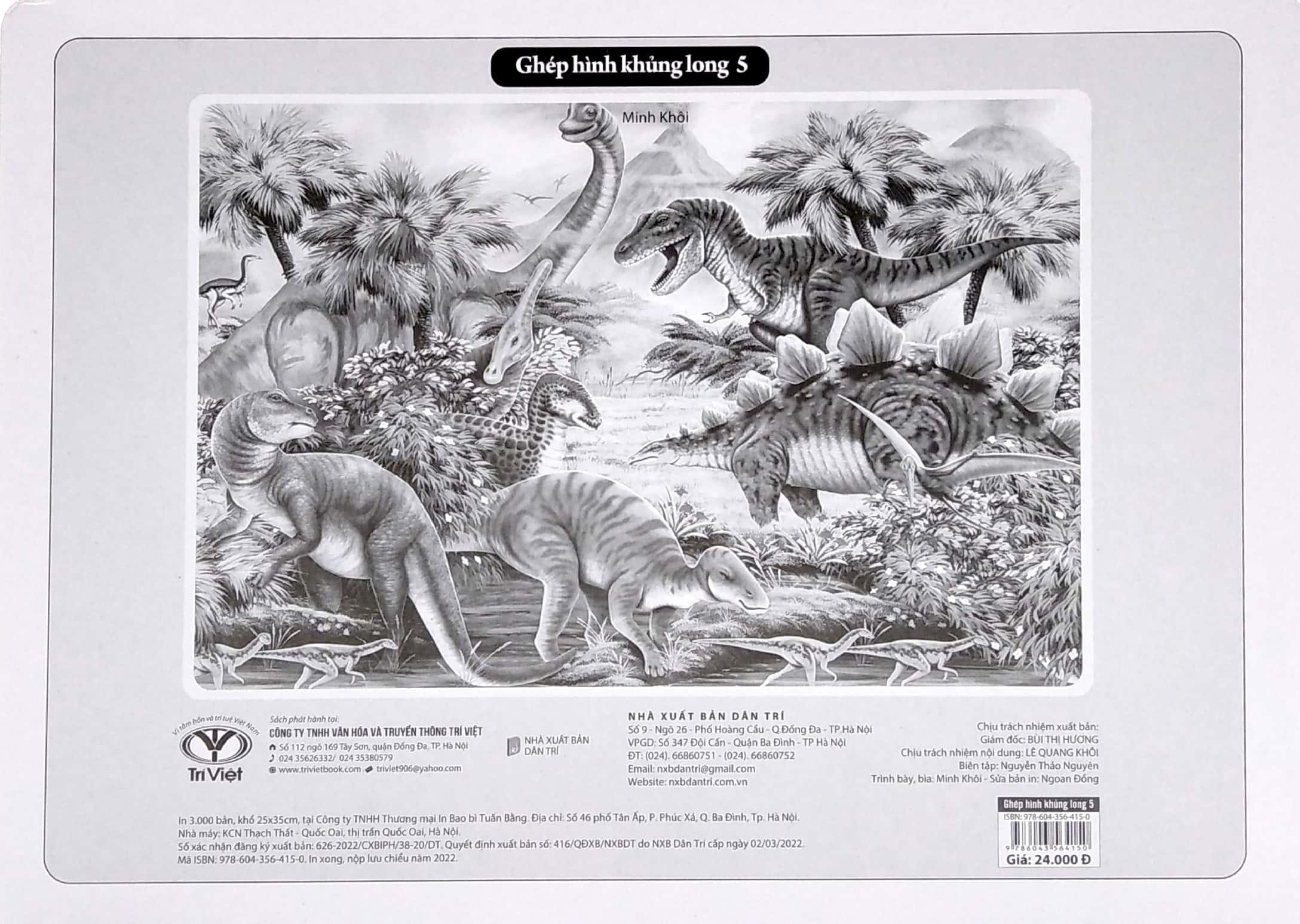 Ghép Hình Khủng Long 5