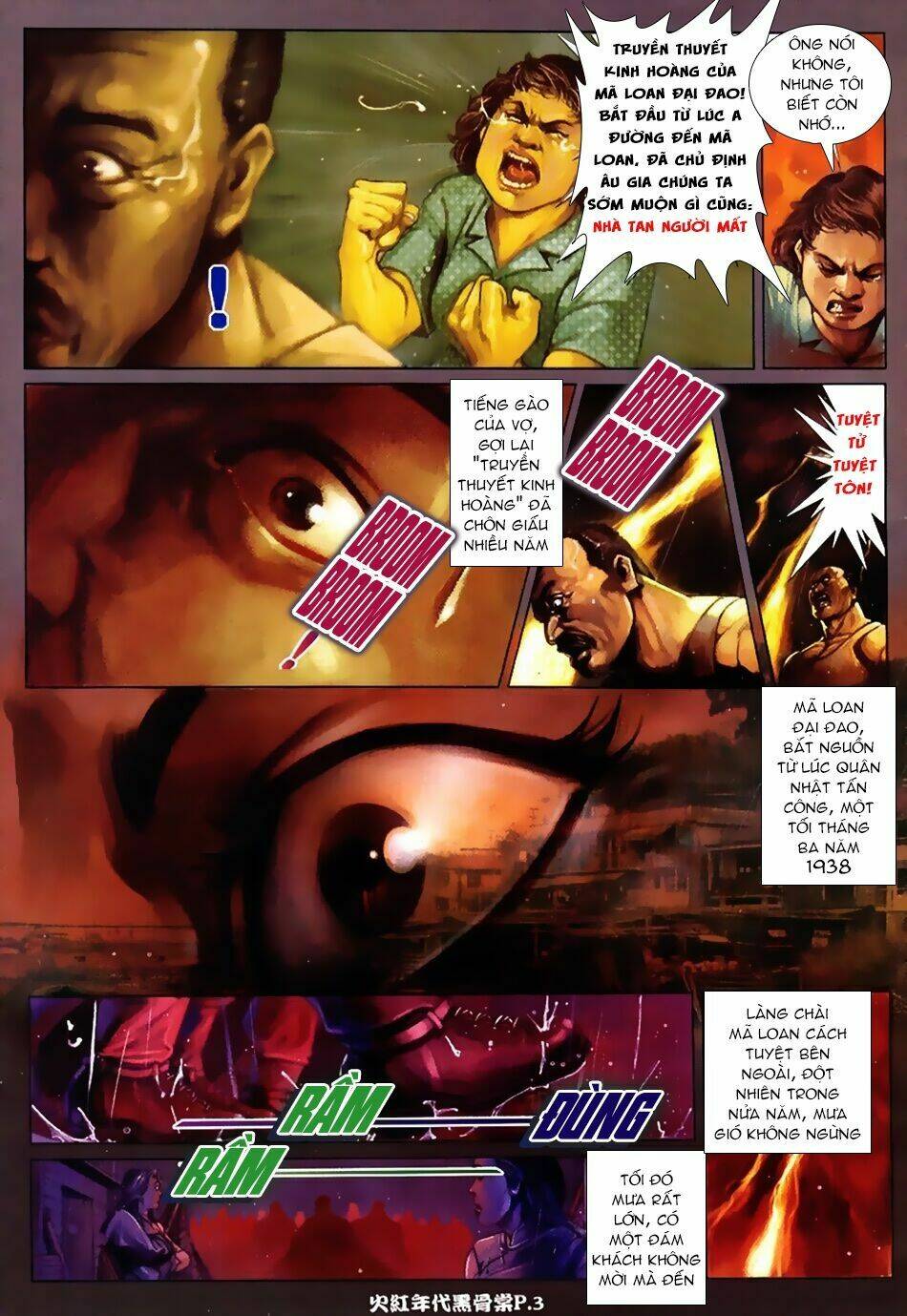 hỏa hồng niên đại hắc cốt đường chapter 11 3