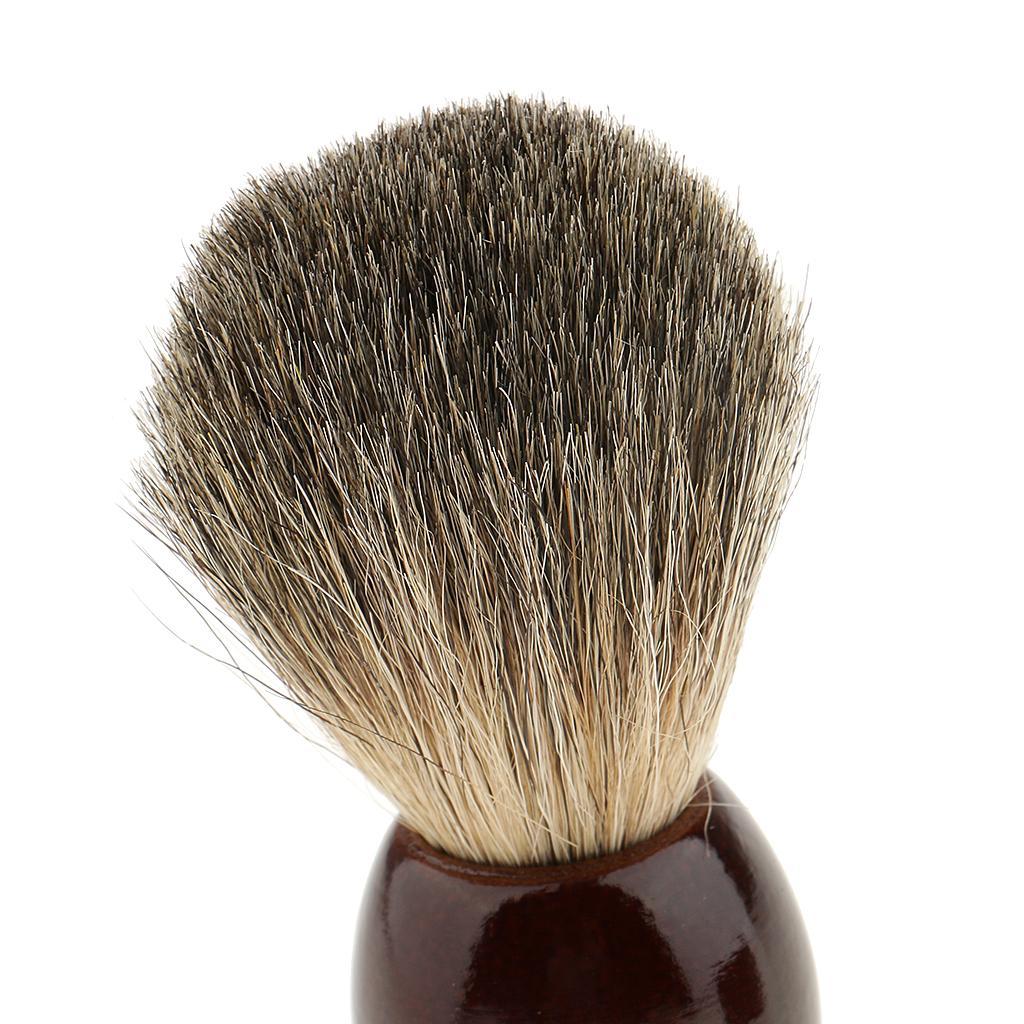 Shaving Bowl And Brush Set with Soap for Mens Beard Cleaning for Home Salon