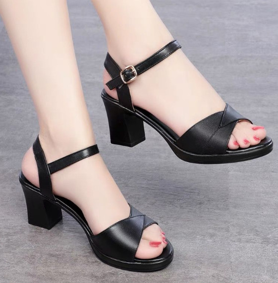 Giày sandal bản đắp chéo 7p