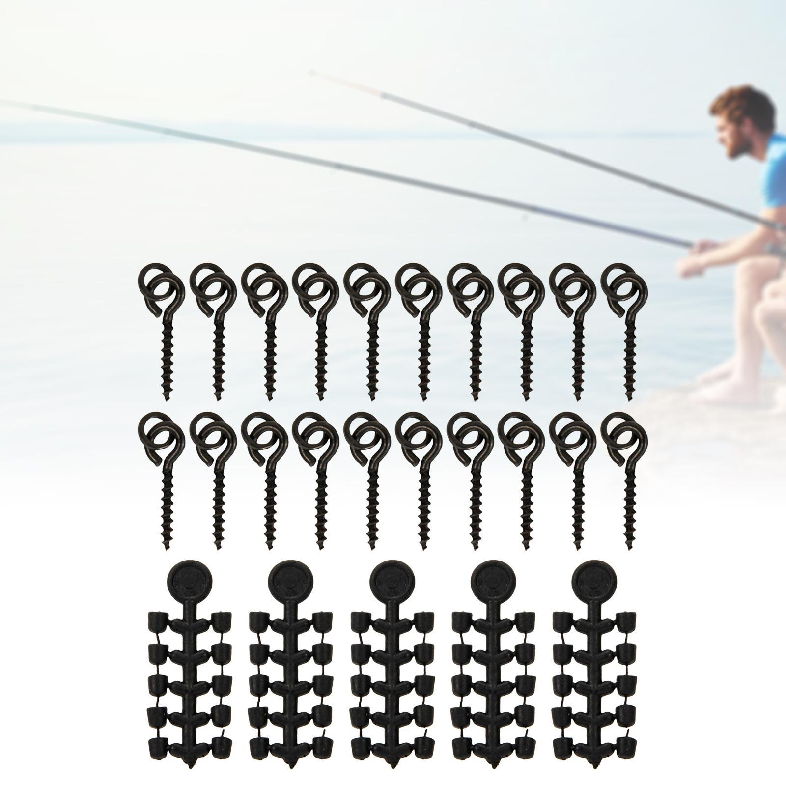 Rubber Beads for Carp Fish Hook Length Tackle Fishing Tackle Terminal End for Fishing