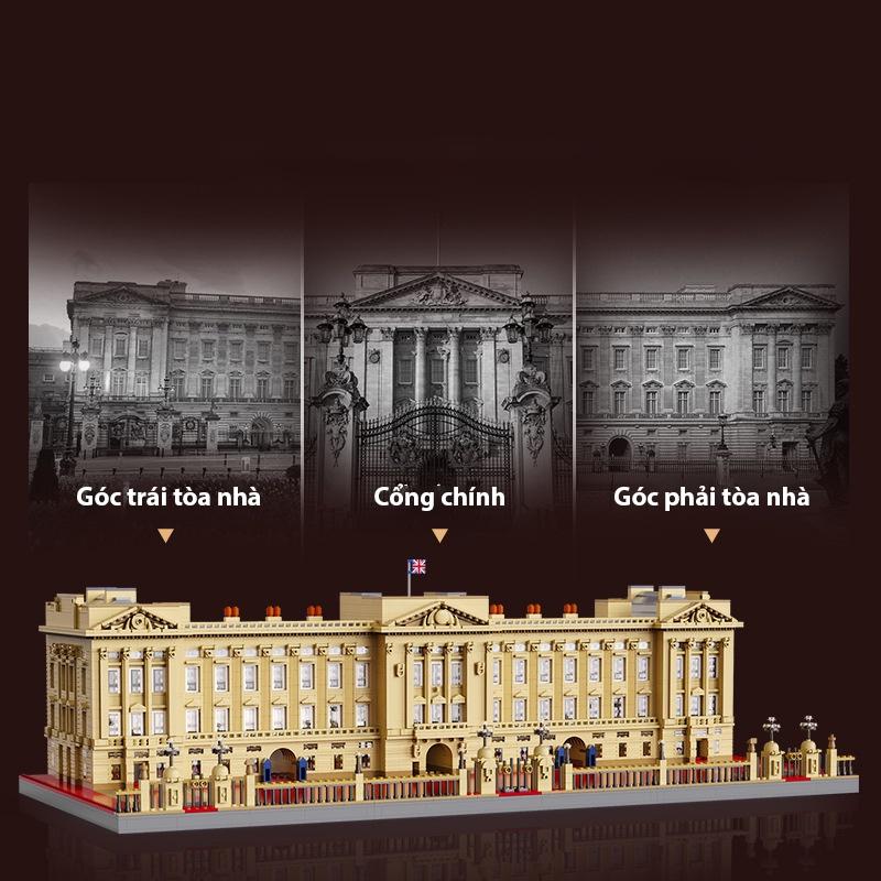 Đồ chơi Lắp ráp Cung điện Buckingham, Cada C61501 Bristish Building, Xếp hình thông minh, Mô hình thành phố
