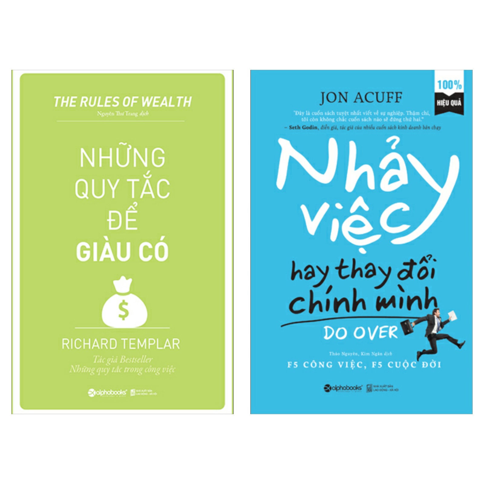 Combo Tuyệt Chiêu Làm Việc Hiệu Qủa: Những Nguyên Tắc Để Giàu Có + Nhảy Việc Hay Thay Đổi Chính Mình (Bộ 2 Cuốn Sách Kinh Tế Bán Chạy - Tặng Kèm Bookmark Happy Life)