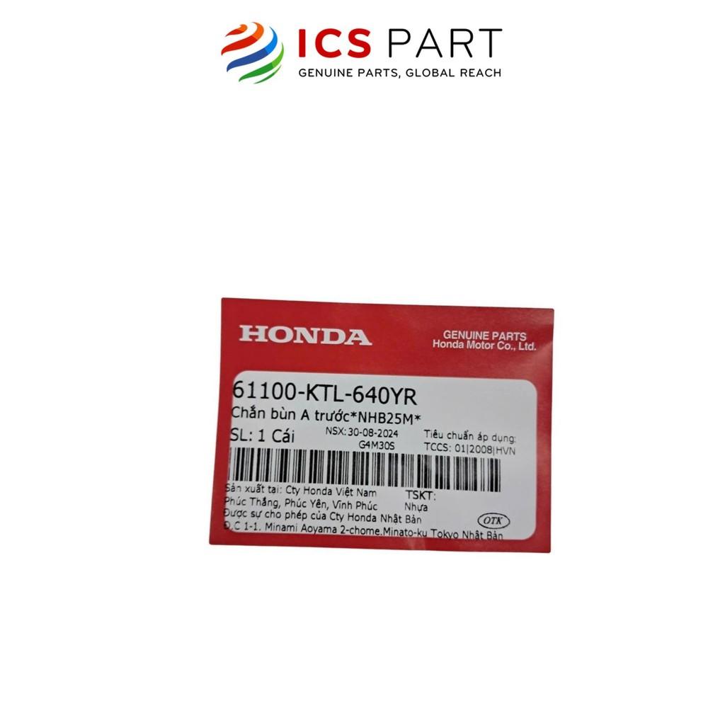 Dè Trước (Chắn Bùn Trước) HONDA Wave 100 (Alpha A) 2013-2015 Đen Nhb25M (Không Tem) (61100KTL640YR)