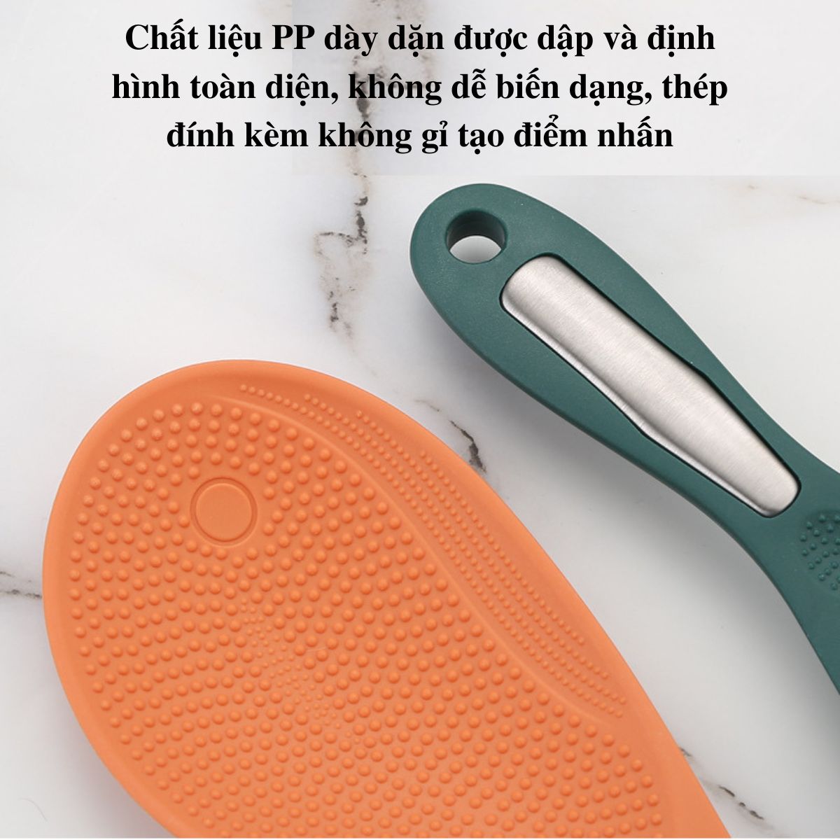 Muôi Thìa Xới Cơm SMARTCHOICE - Muôi Nhựa Cao Cấp, Chịu Nhiệt Tốt, Chống Dính, Dễ Vệ Sinh, An Toàn Cho Sức Khỏe