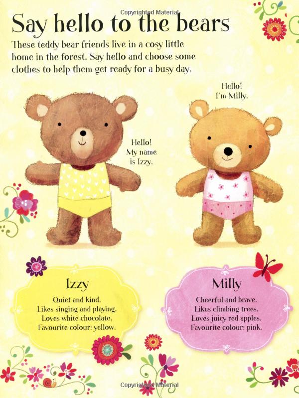 Dress the Teddy Bears Sticker Book