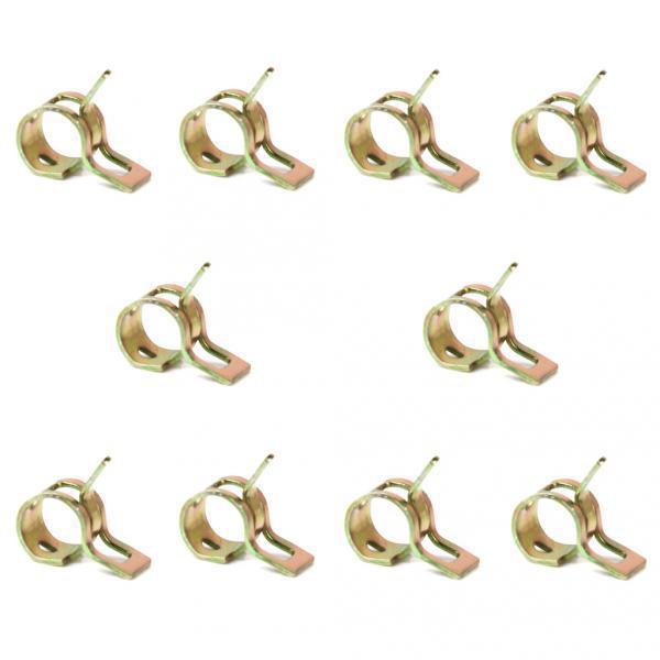 20 pcs Spring Fuel/ Silicone Vacuum Hose Pipe Clamp Low Pressure Air Clip Clamp