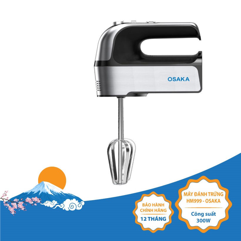 Máy Đánh Trứng Osaka HM999(300W) - Hàng Chính Hãng