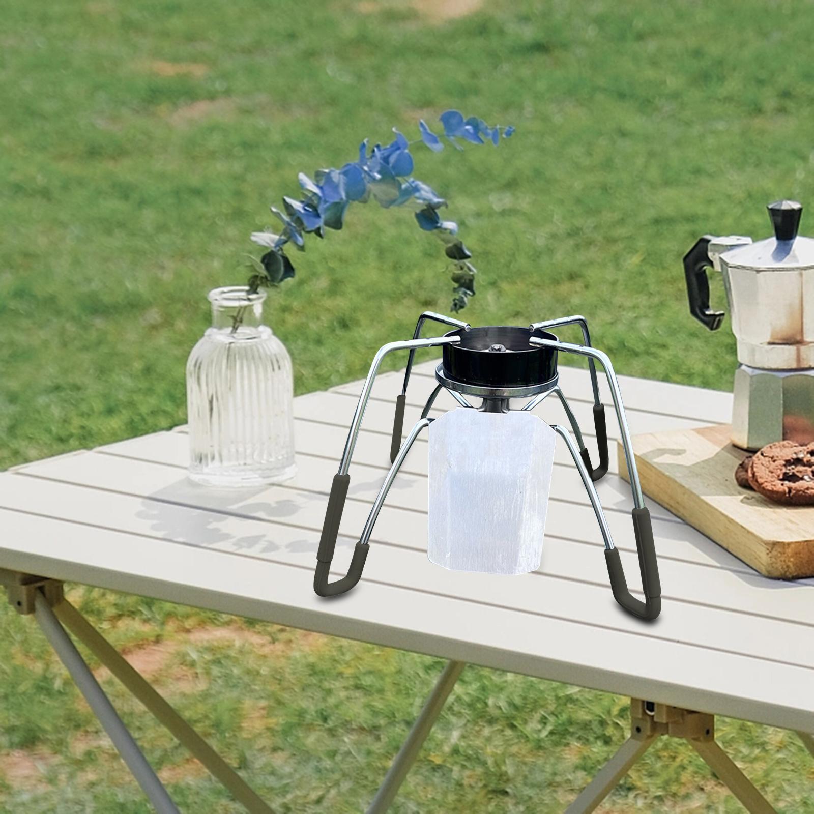 4x Camping  Leg Cover Flexible Silicone Tube for Backpacking BBQ Hiking