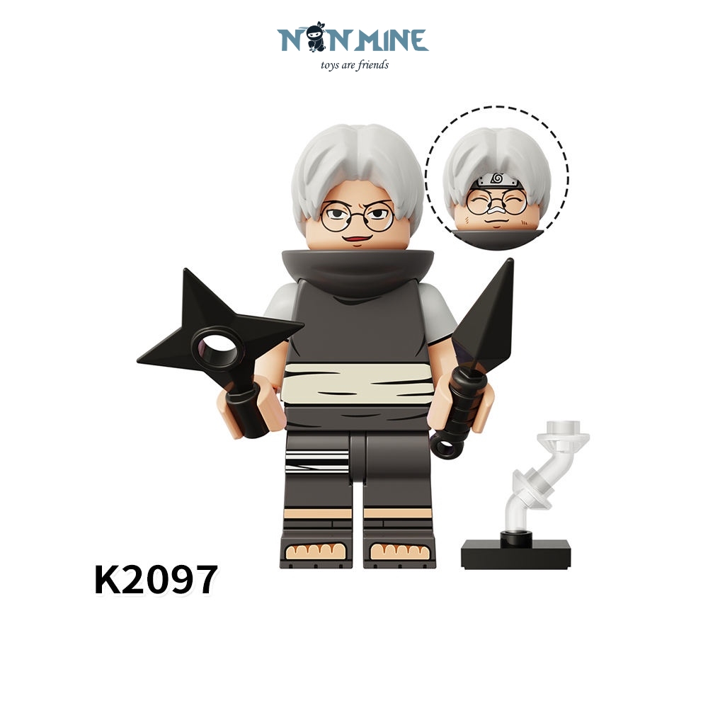 Minifigures Naruto Đồ Chơi Anime Kimimaro Xếp Hình Mô Hình Nhân Vật Nhiều Mẫu KDL813 KDL814