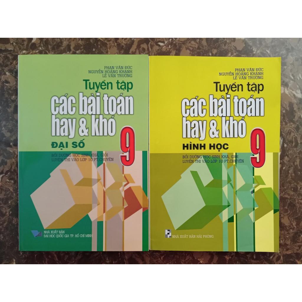 Sách - Combo Tuyển Tập Các Bài Toán Hay Và Khó Lớp 9