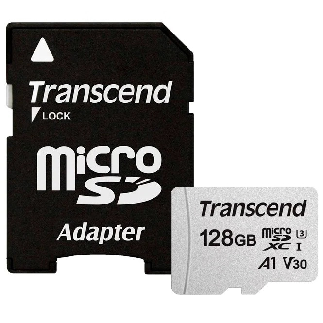 Thẻ Nhớ Micro SD Premium Transcend 128GB Class 10 -95MB - Hàng chính hãng