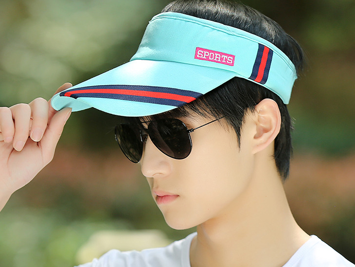 mũ lưỡi trai nửa đầu nam phong cách Hàn, nón thể thao nam chơi tennis- golf- leo núi