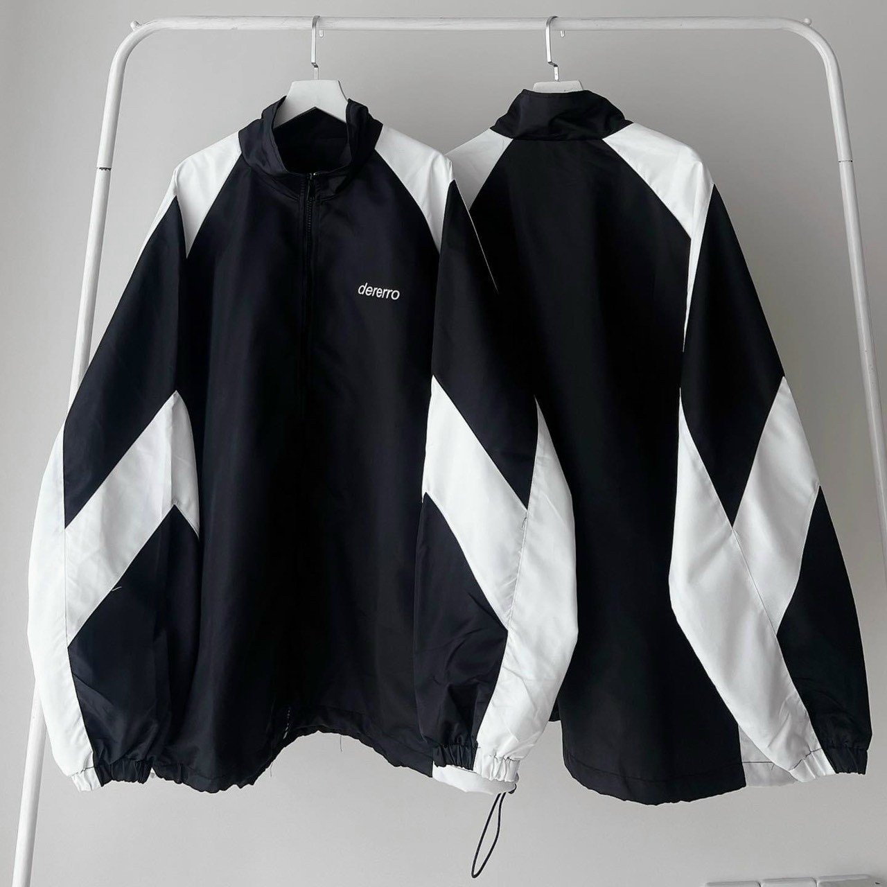 Áo khoác dù tay dài form rộng in chữ Deru , Áo Khoác Dù ERRO From Rộng, Áo khoác cổ cao thể thao in DERERRO unisex ulzzang, áo khoác nam, áo khoác nữ, áo khoác cặp, áo khoác đôi