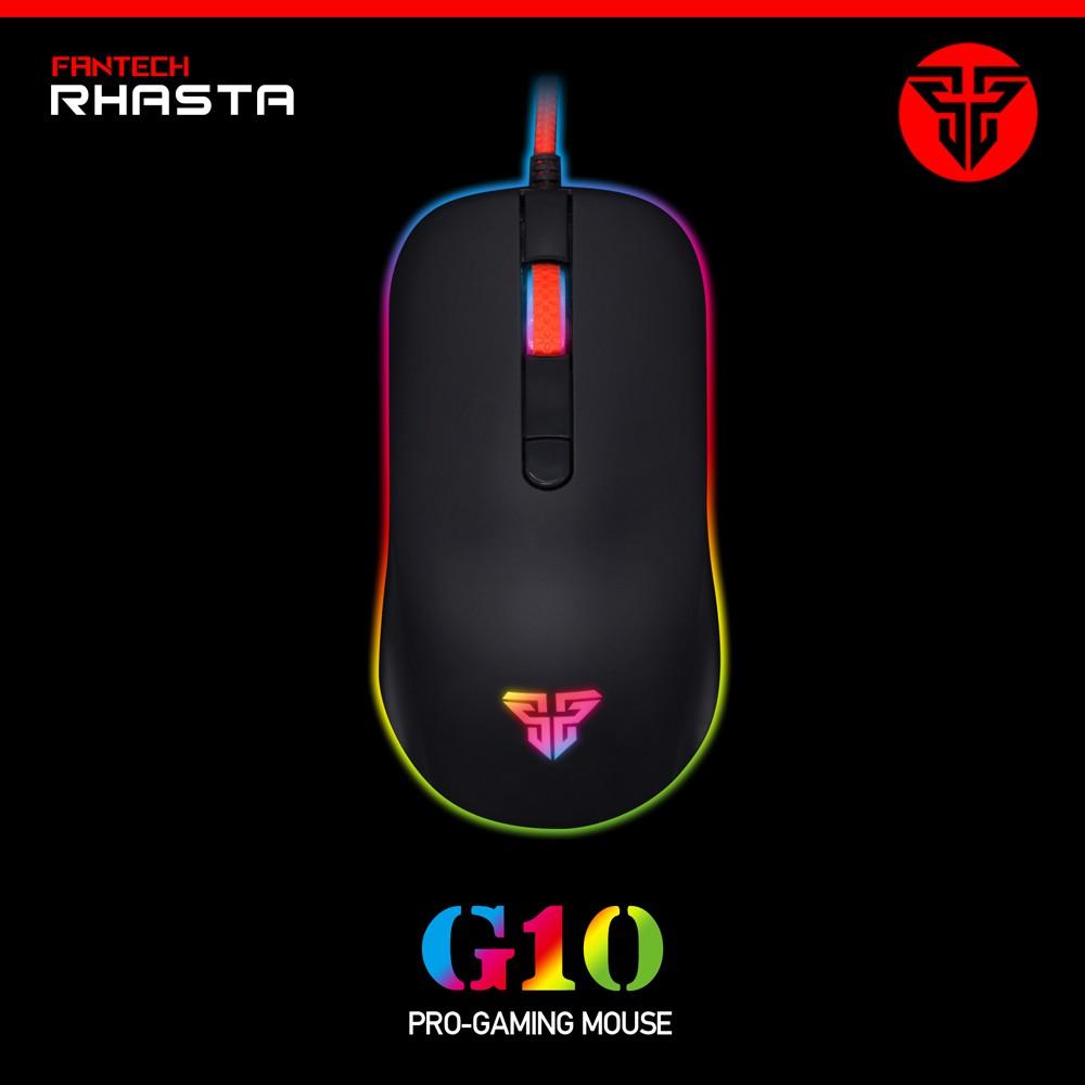 Chuột Gaming Có dây Fantech G10 RHASTA 2400DPI LED CHROMA 4 Phím  - Hãng Phân Phối Chính Thức