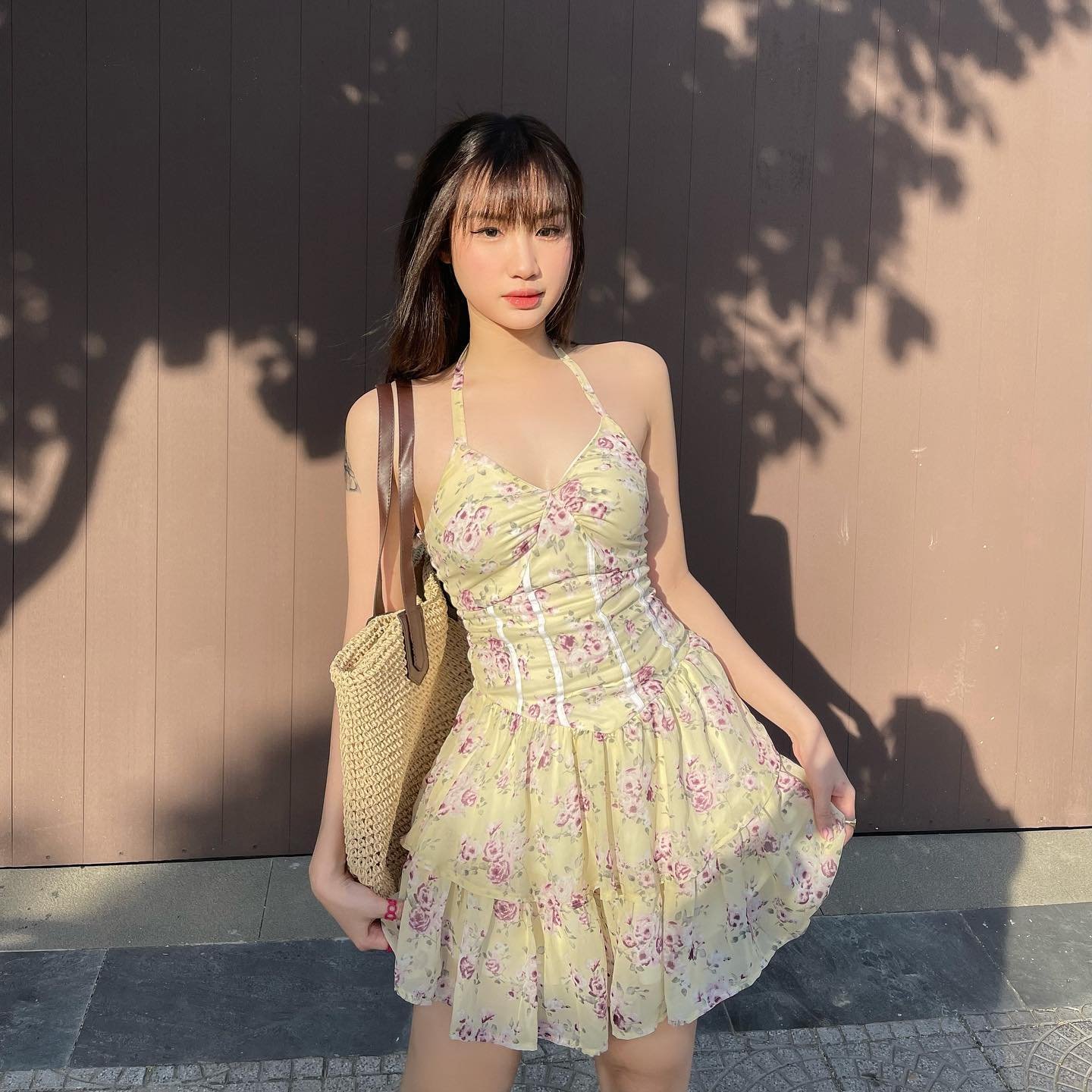 Đầm yếm tầng Lena Dress Gem Clothing SP060625