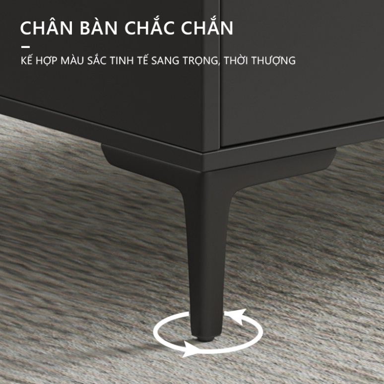 Bàn Trà Sofa Mặt Giả Vân Đá Kiểu Dáng Hiện Đại Sang Trọng AP296