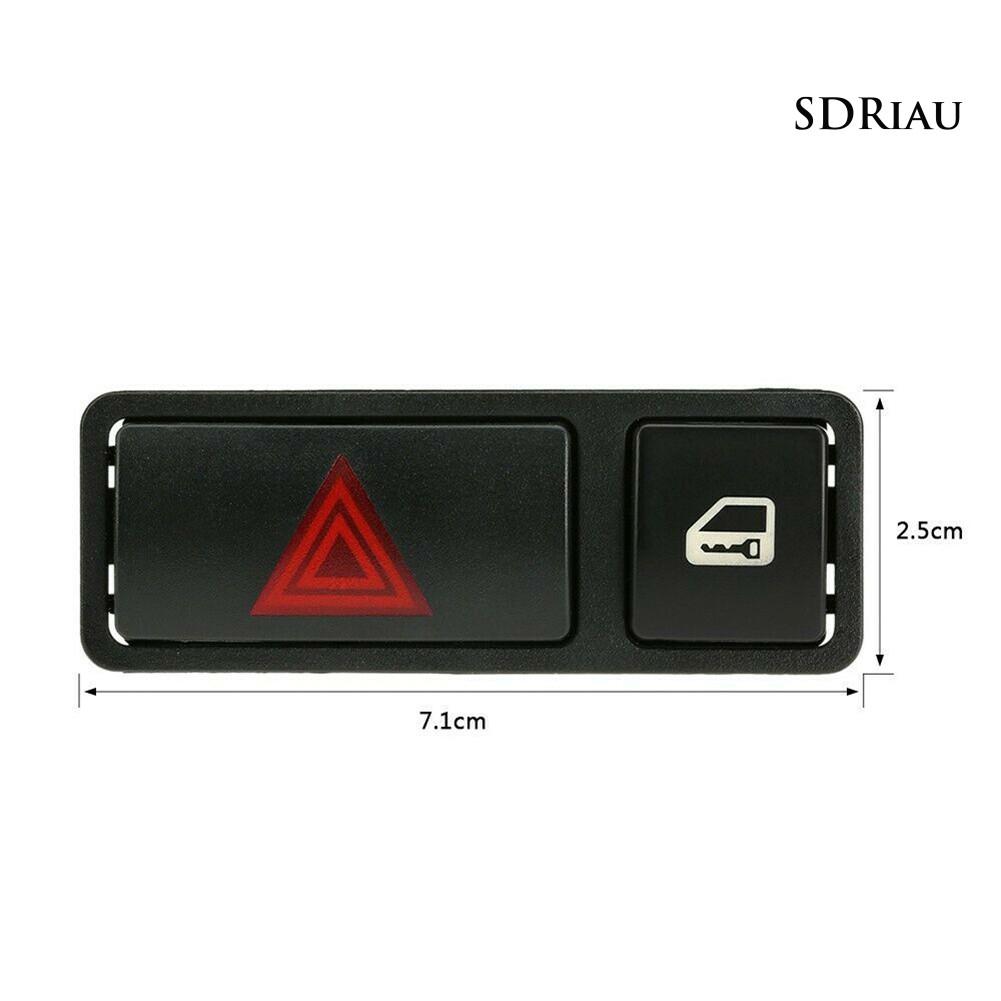 Công Tắc Đèn Cảnh Báo Khẩn Cấp 61318368920 Haazard Cho Bmw E46 E53 E85 X5 Chất Lượng Cao