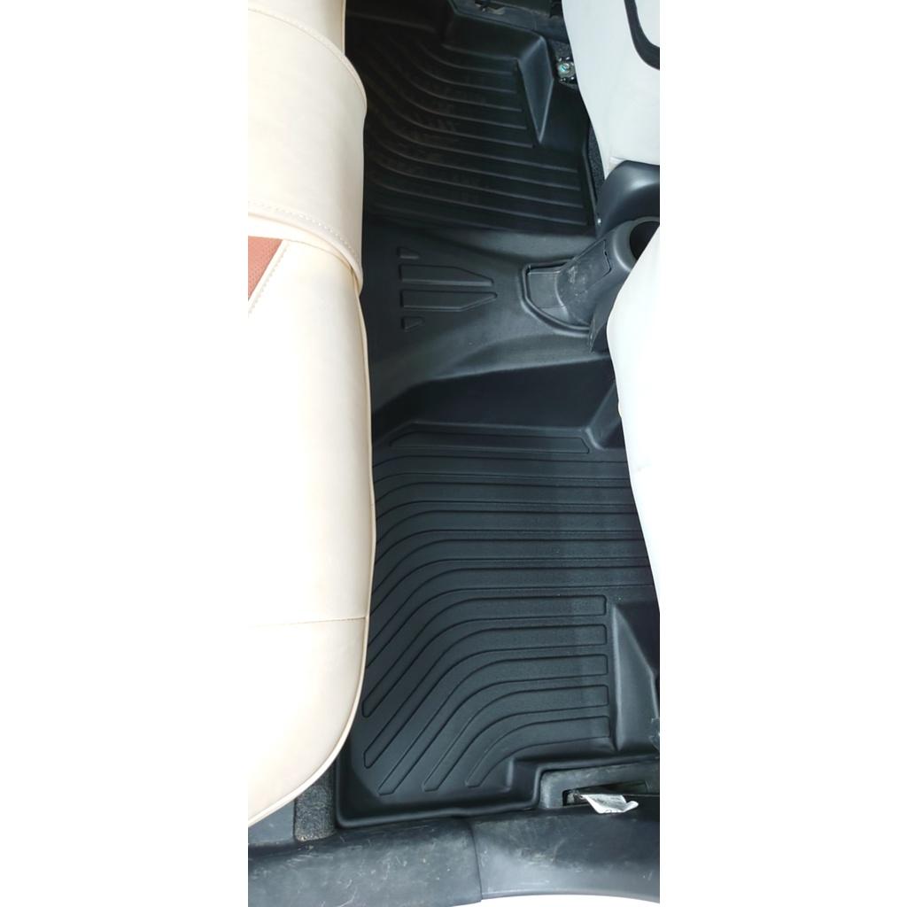 Thảm lót sàn xe ô tô Mitsubishi Mirage G4 Nhãn hiệu Macsim chất liệu nhựa TPE cao cấp màu đen