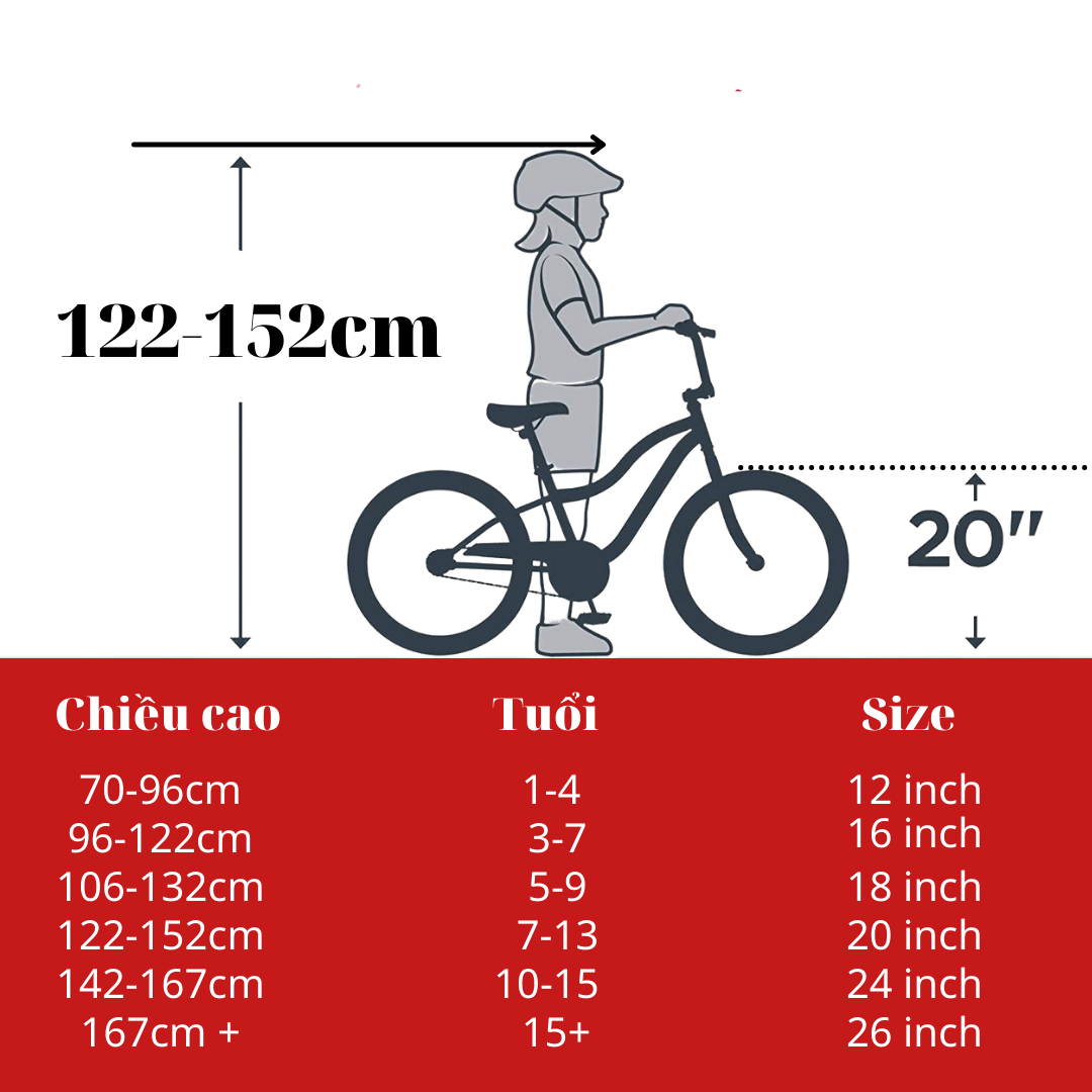 Xe đạp leo núi SMNBike LNC 24-51 (24 inch)