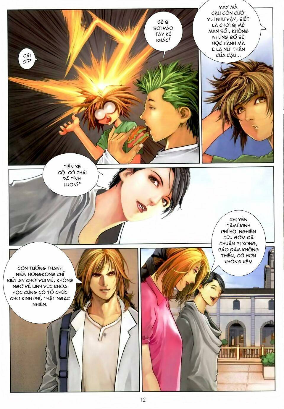 thần chi lĩnh vực chapter 4 12