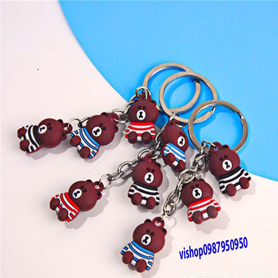 MÓC KHÓA GẤU BUỒN BROWN mã MM7205