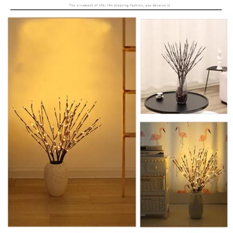 Đèn Led hình nhánh cây giả hình cành đào cao 70 cm Trang Trí Nhà Cửa Xinh Xinh vào dịp Tết
