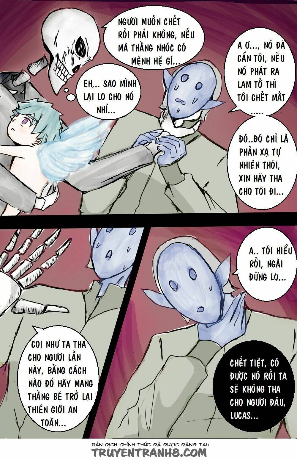 gia đình thần chết chapter 4 16