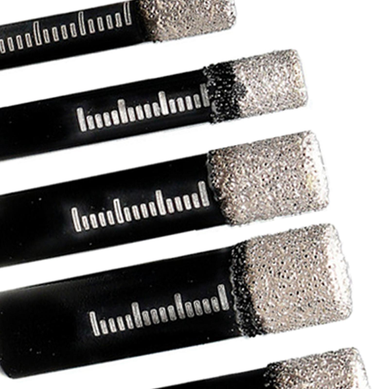 Brazed Diamond Drill Bits, Wet or Dry Drill Bit Diamond for Glass Porcelain