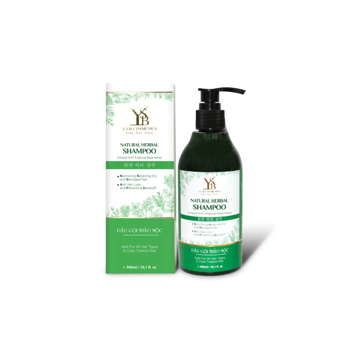 Dầu gội đầu Thảo Mộc NATURAL HERBAL SHAMPOO