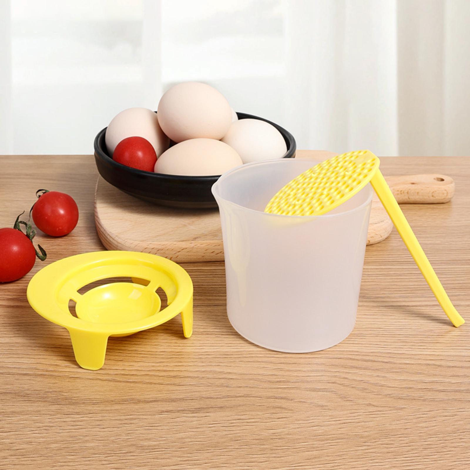 Egg Yolk Separator, Egg Divider Tool, Kitchen Tools, Portable Liquid Storage Cup