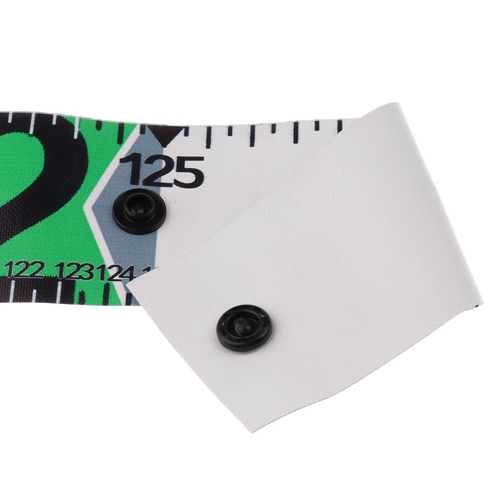 138cm Fishing Ruler Scale Measurement Accurate Soft Measure Tape Green