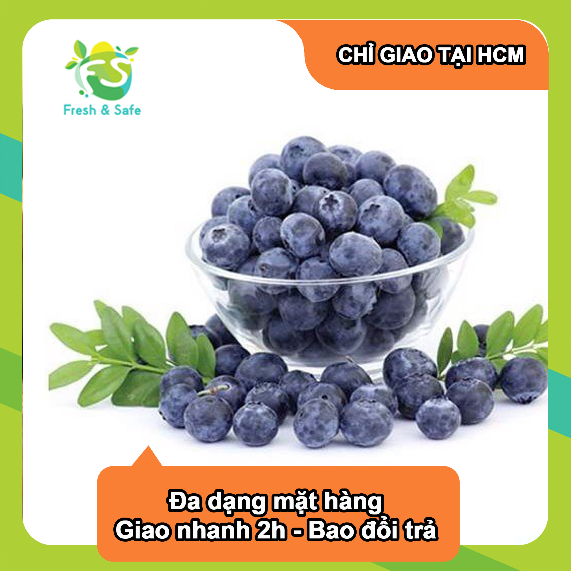 - Việt quất - Hộp 125Gr