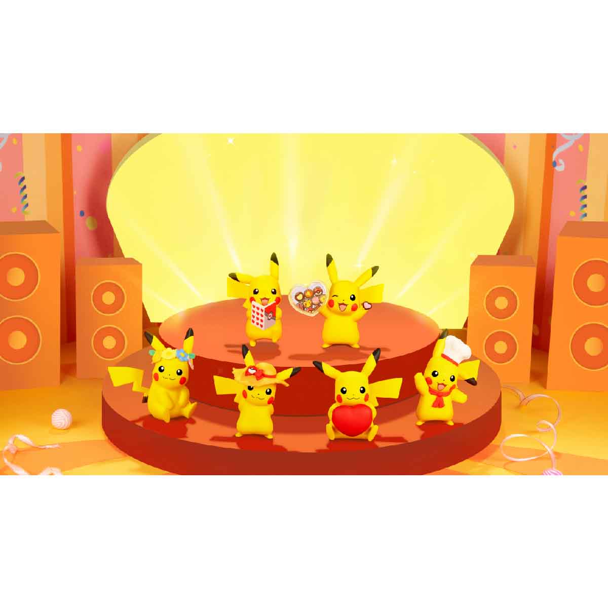 Đồ Chơi Mô Hình Pikachu Tặng Bạn Chocolate POKEMON TOYS CHOCO/LBW24007