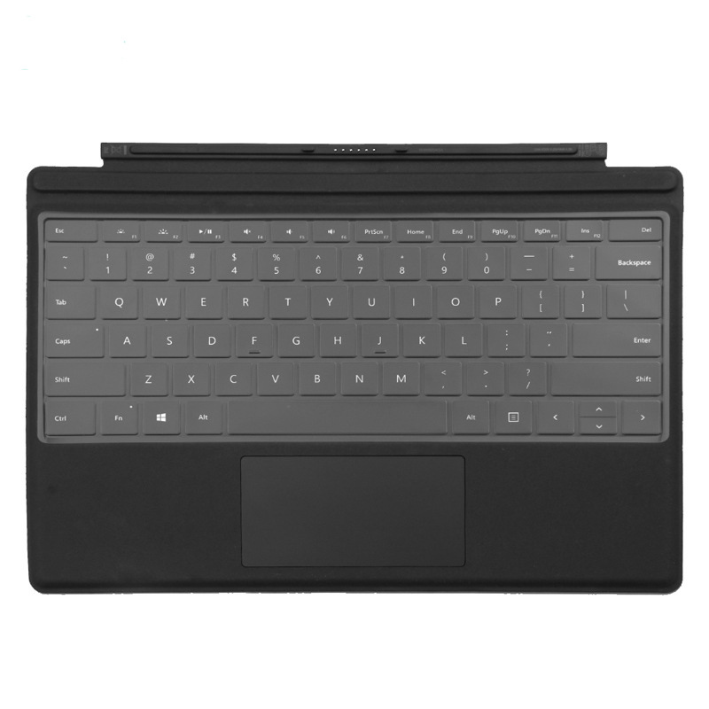 Phủ Phím Silicone dành cho Microsoft Surface Pro 7+/7/6/5/4/X, Laptop 3 13/15"  JRC Trong suốt - Hàng Nhập Khẩu