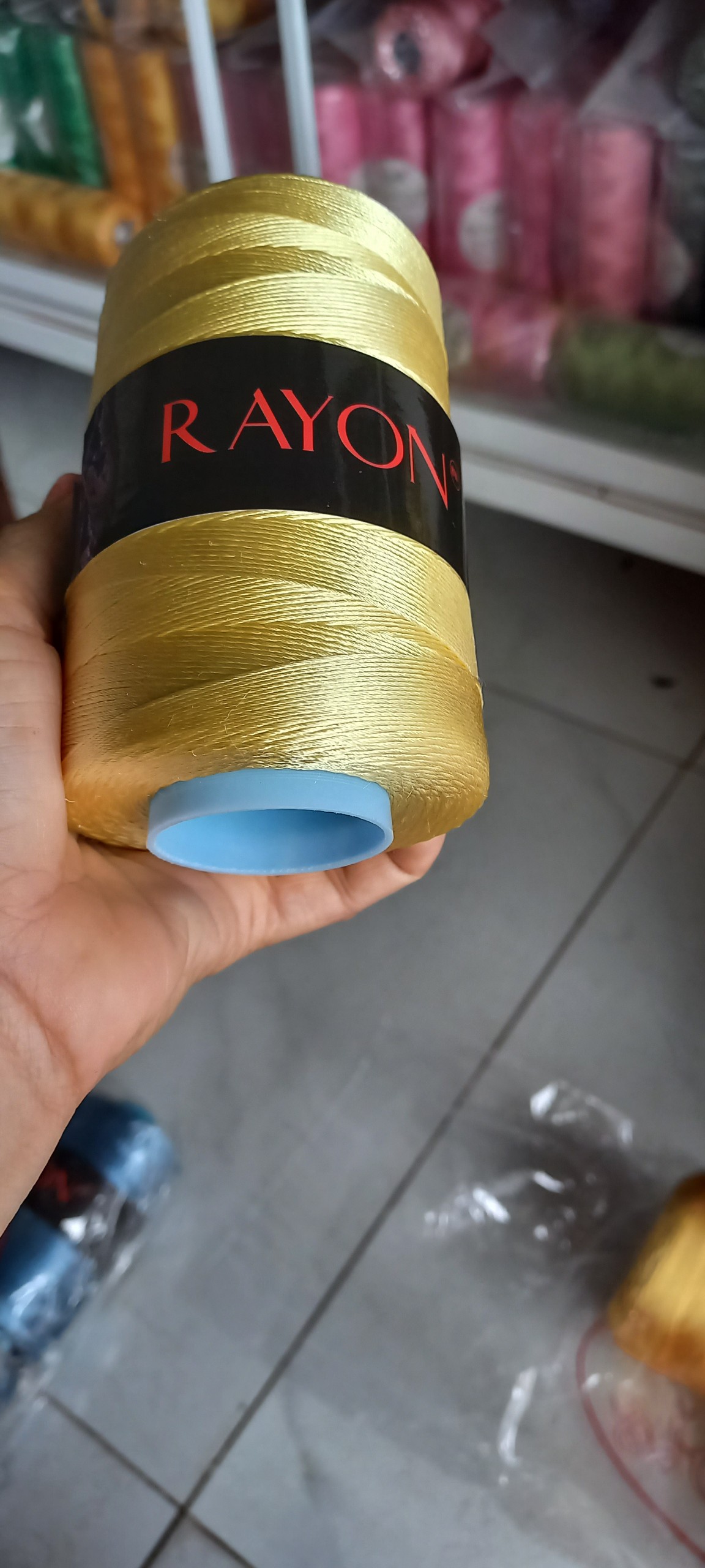 Sợi rayon dùng trong đan móc màu số 2